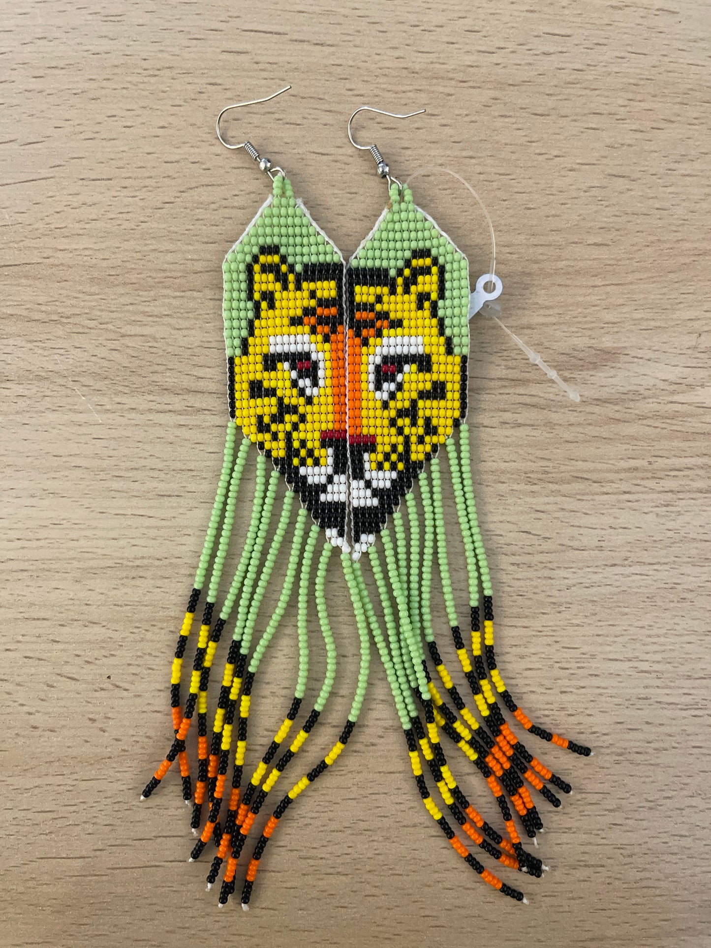 Brinco de Miçanga Onça-Pintada