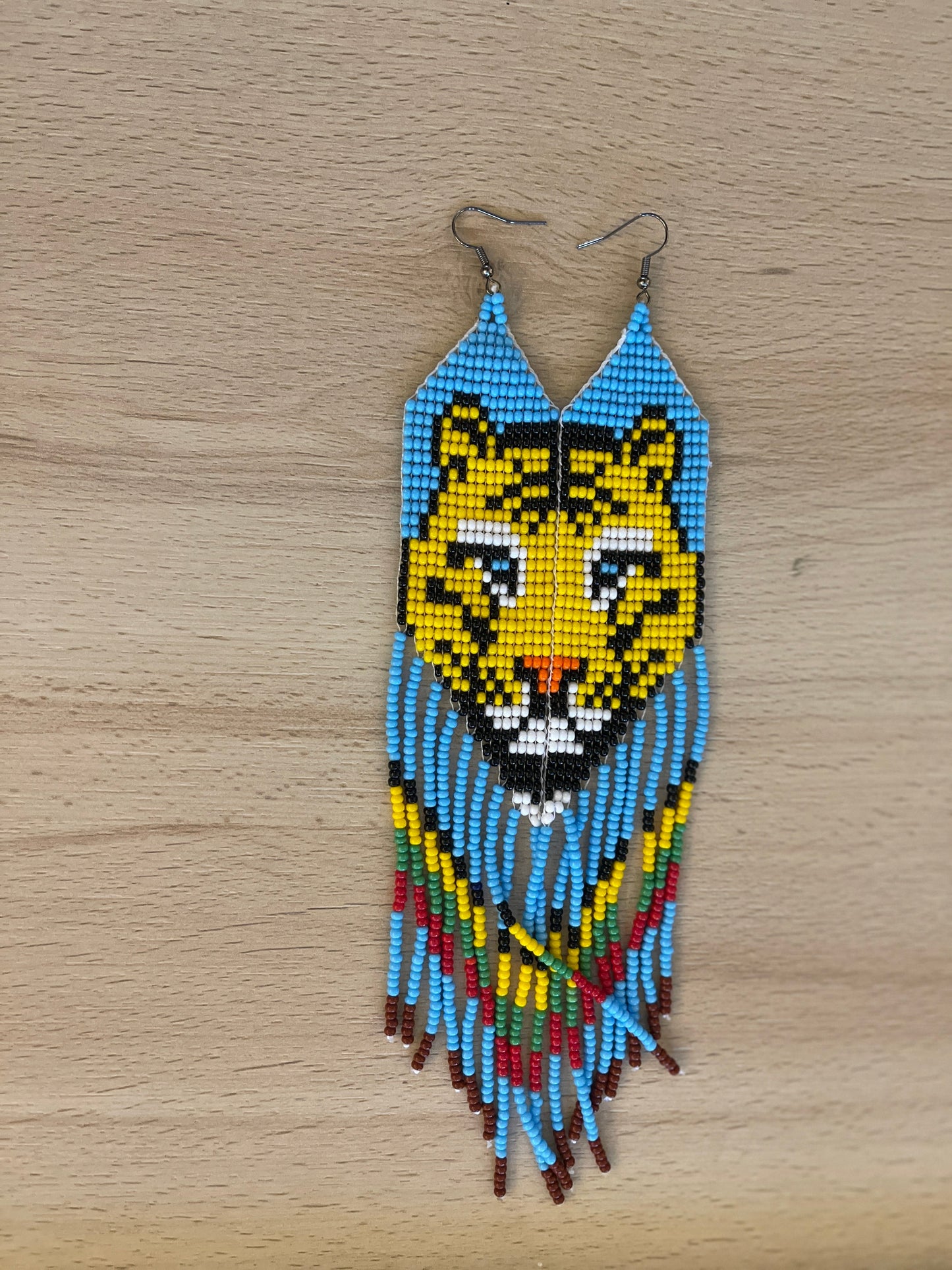 Brinco de Miçanga Onça-Pintada