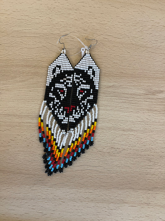 Brinco de Miçanga Grafismo