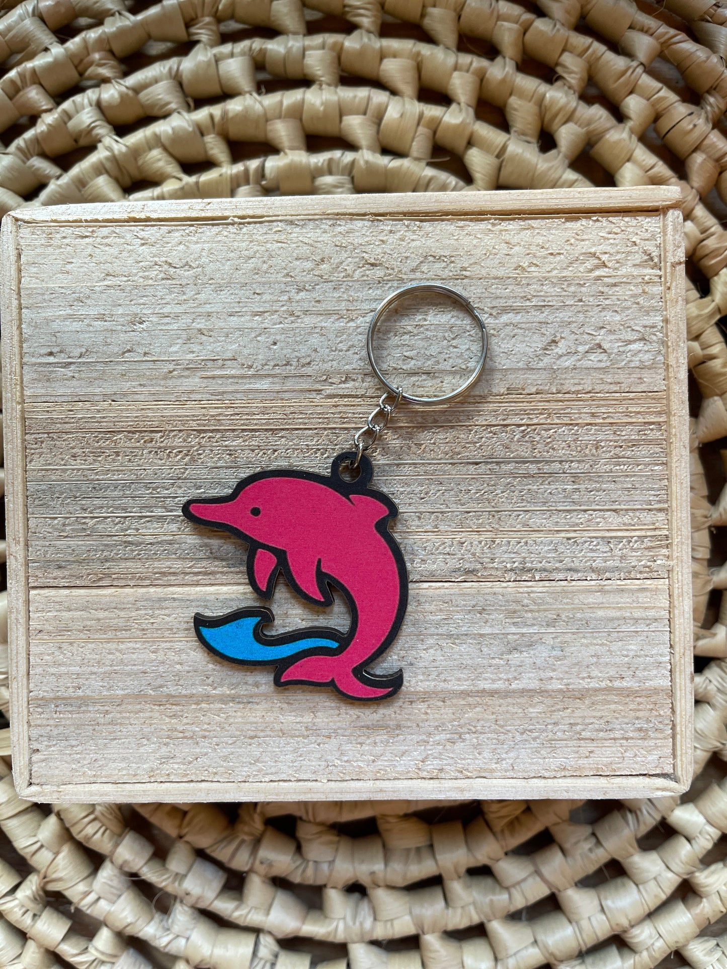 Chaveiro Boto Cor de Rosa