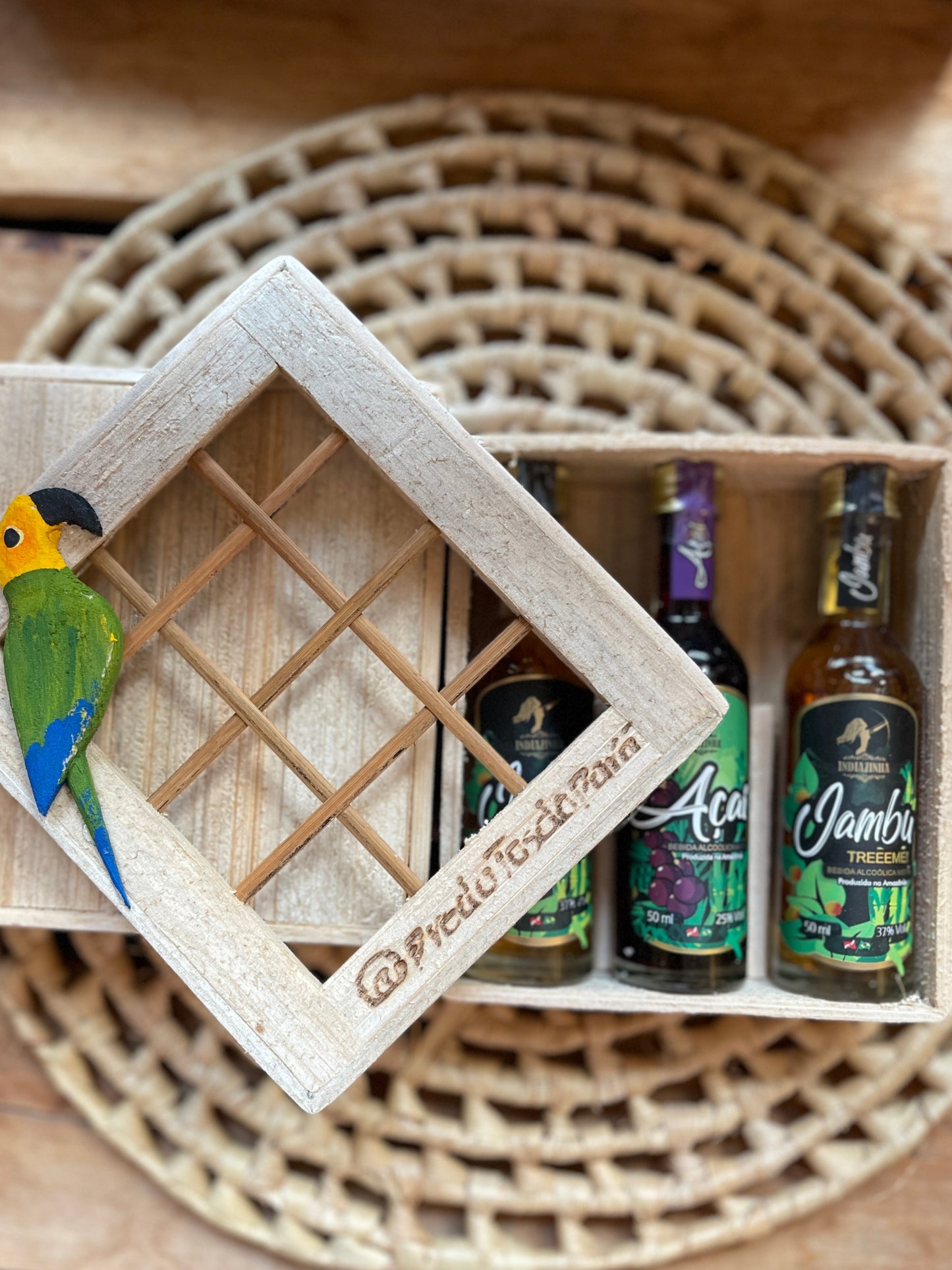 Kit Miriti com Três Cachaças