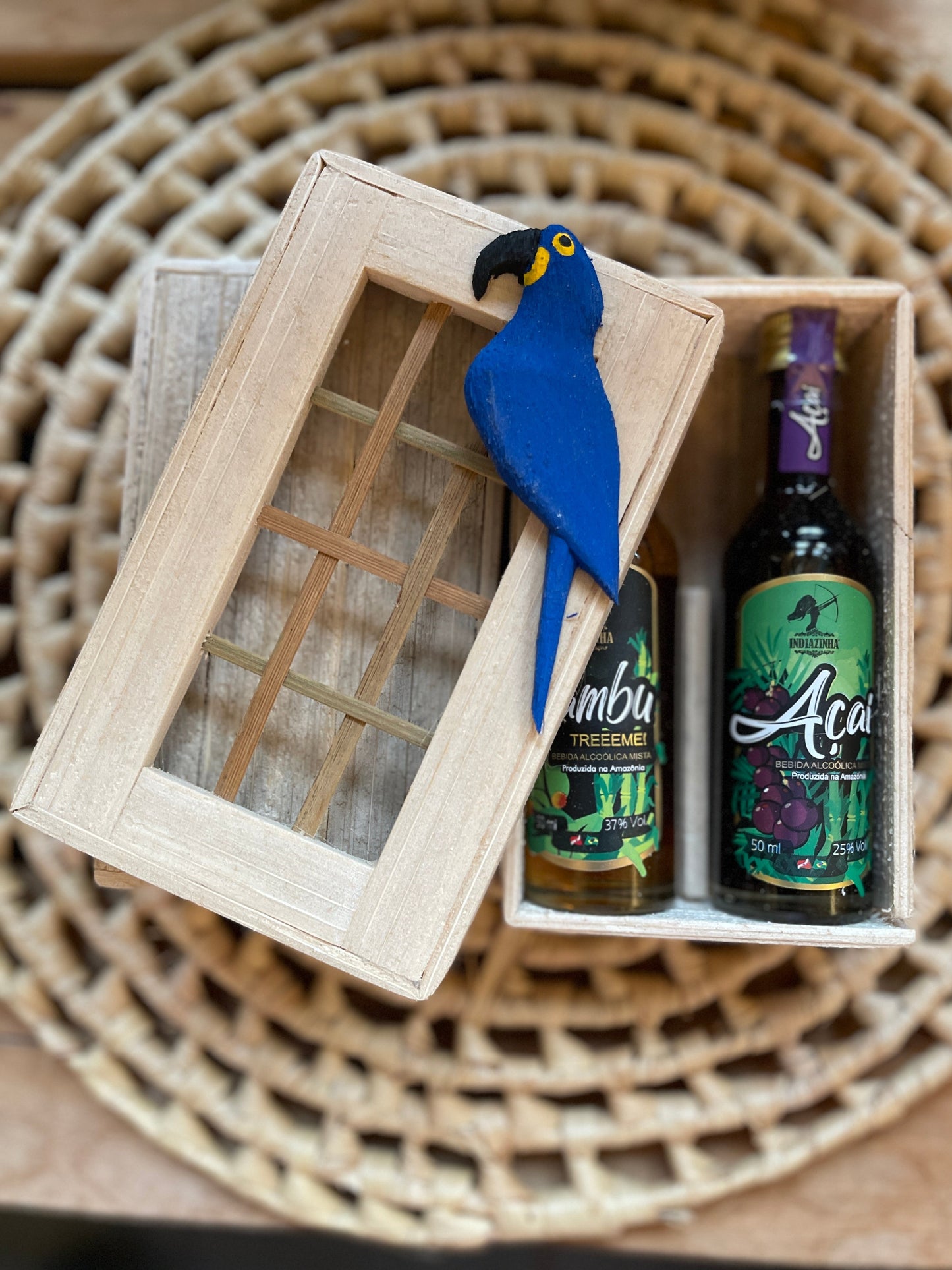 Kit Miriti Com Duas Cachaças