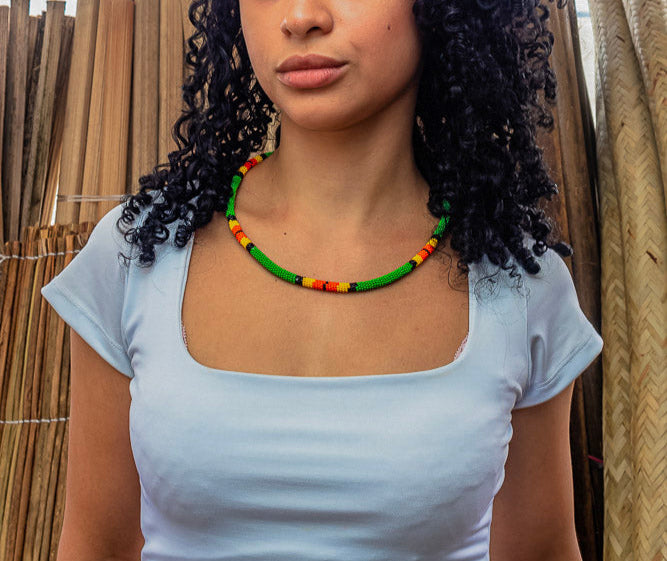 Colar Sementes da Floresta