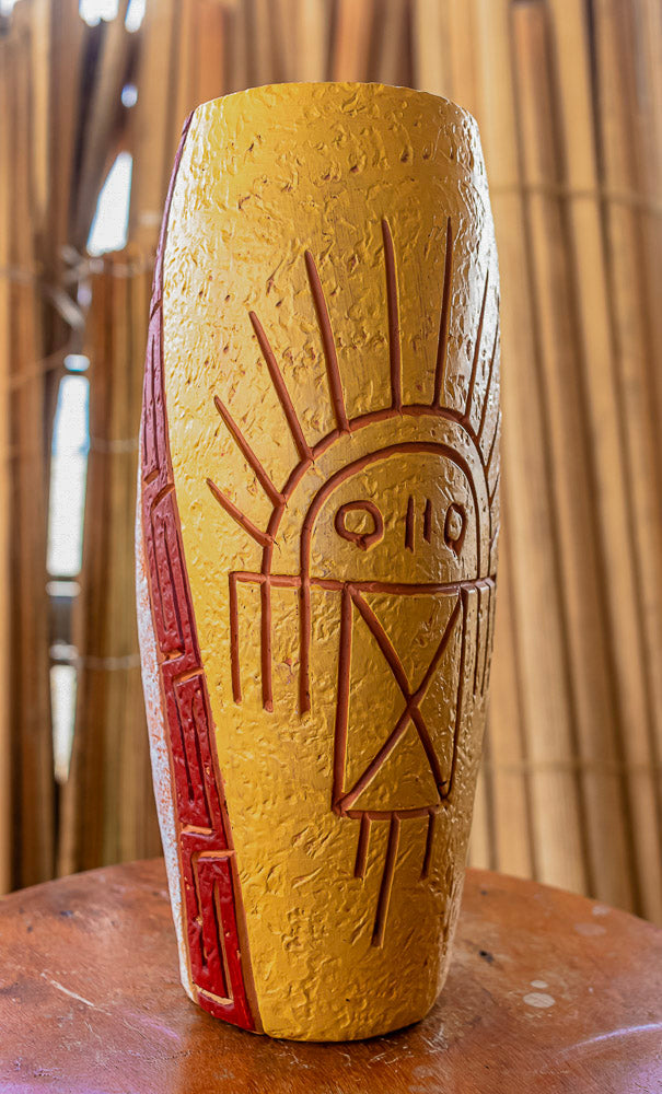 Vaso Cerâmica Protetor Ancestral