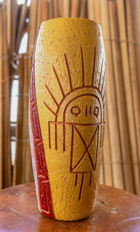 Vaso Cerâmica Protetor Ancestral