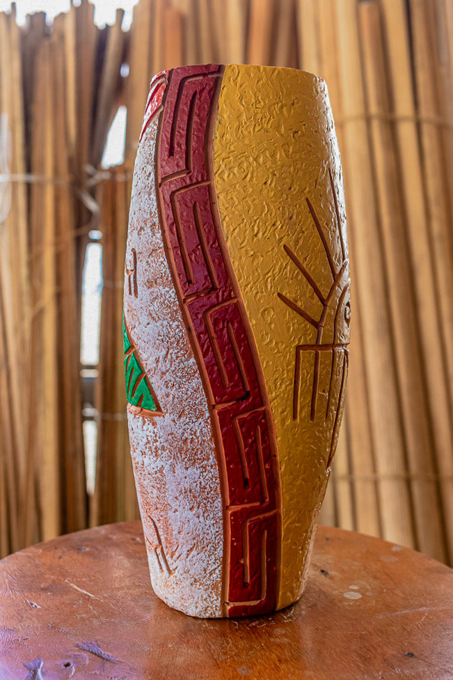 Vaso Cerâmica Protetor Ancestral