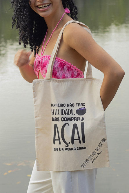 Ecobag "Açaí é Felicidade"