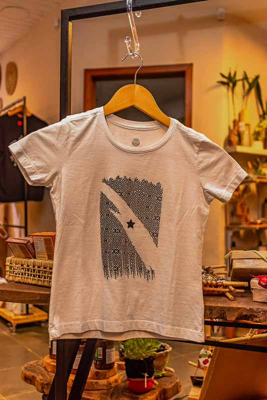 Camiseta Bandeira estilizada do Pará