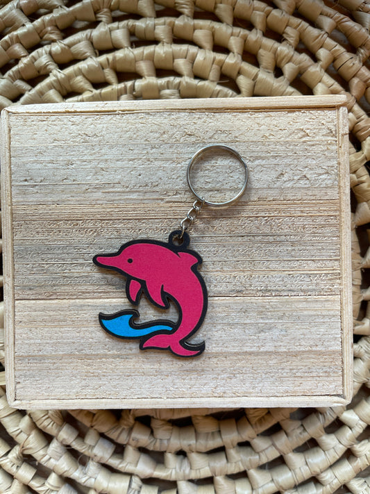 Chaveiro Boto Cor de Rosa