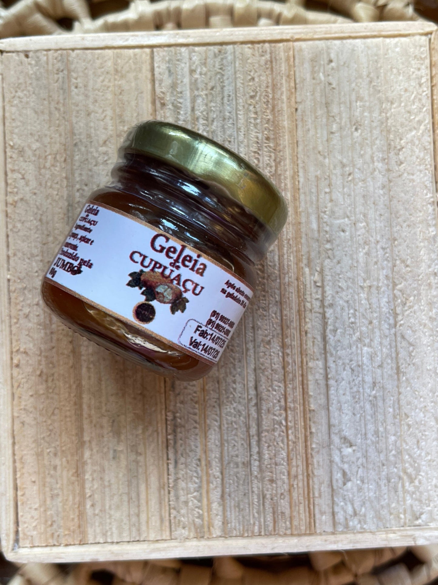 Kit Cesta de Miriti com Duas Geleias 40g