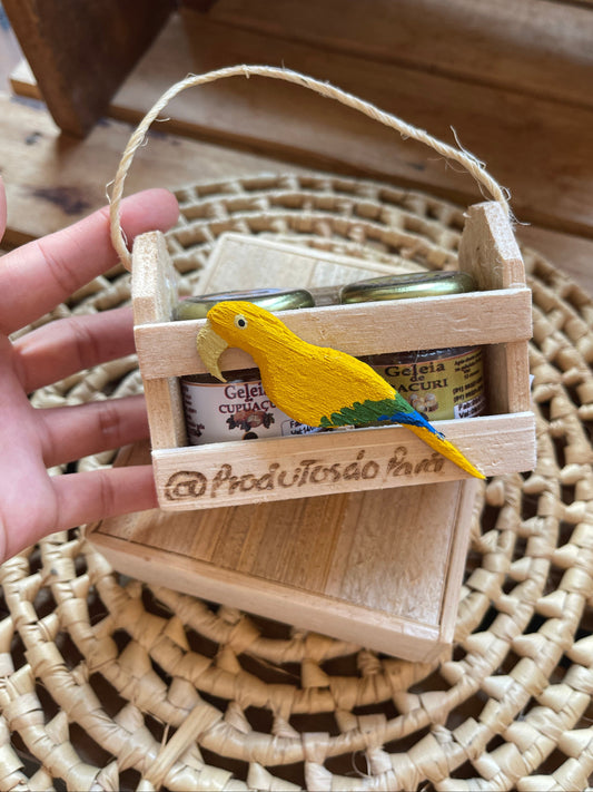 Kit Cesta de Miriti com Duas Geleias 40g