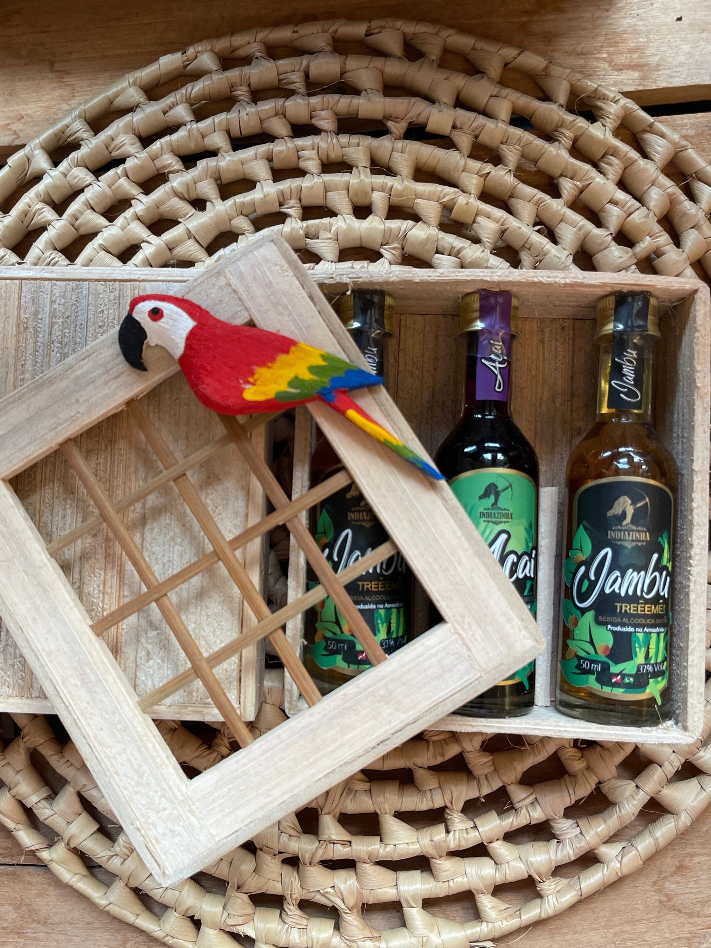 Kit Miriti com Três Cachaças