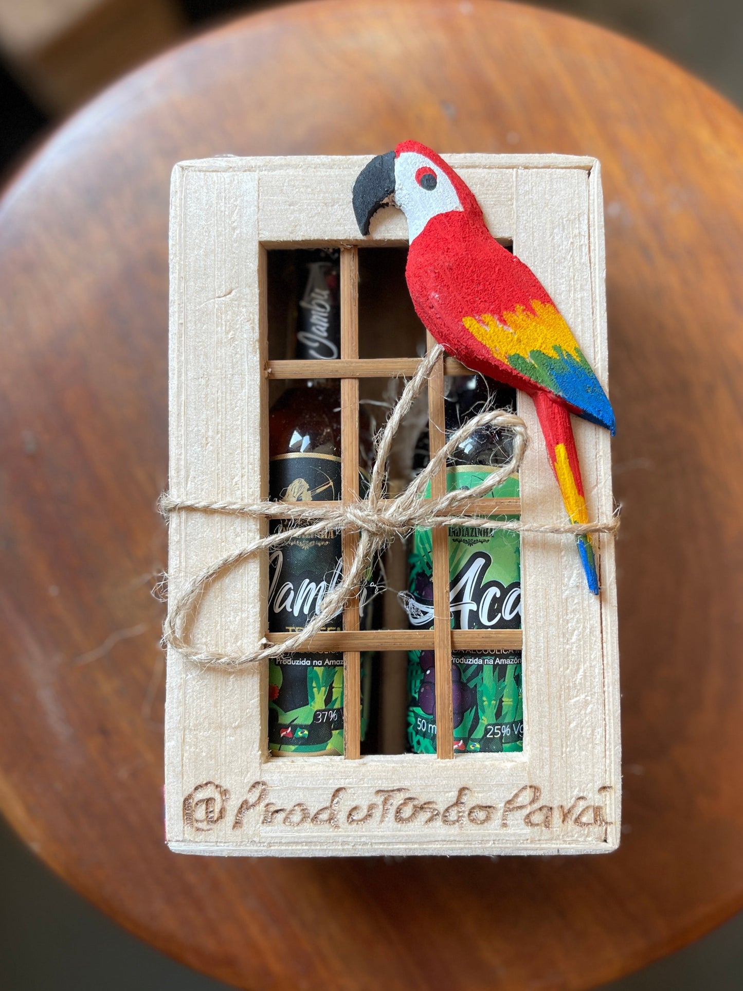 Kit Miriti Com Duas Cachaças